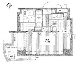 大阪府大阪市中央区大手通1丁目4-11（賃貸マンション1R・2階・32.86㎡） その2