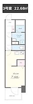 大阪府大阪市中央区糸屋町1丁目1-4（賃貸マンション1R・12階・22.20㎡） その2