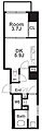 セレニテ本町ルフレ2階9.6万円
