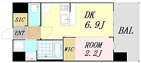 セレニテ十三ミラク  ｜ 大阪府大阪市淀川区十三本町2丁目（賃貸マンション1DK・12階・25.44㎡） その2