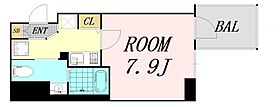 エグゼ難波南VI  ｜ 大阪府大阪市浪速区恵美須西2丁目（賃貸マンション1K・8階・25.78㎡） その2