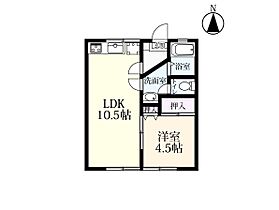 コーポ城北 101 ｜ 佐賀県佐賀市高木瀬西5丁目（賃貸アパート1LDK・1階・34.78㎡） その2