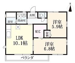 ブーケ弐番館 201 ｜ 佐賀県佐賀市北川副町大字光法（賃貸アパート2LDK・2階・52.22㎡） その2