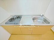 システムキッチン付きで快適にお料理できます！