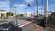 1号線　平塚方面から来ると「国府新宿」の交差点を左折