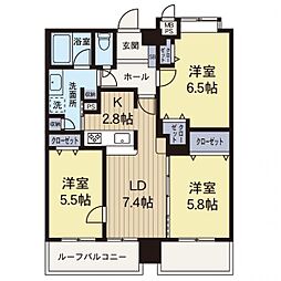 間取図画像 3LDK