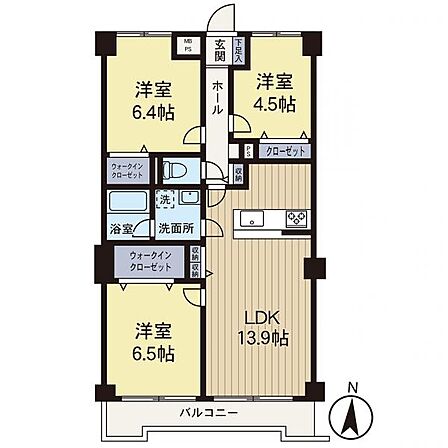 【間取図】日々の暮らしが自然と豊かになる、考え抜かれた住空間設計。