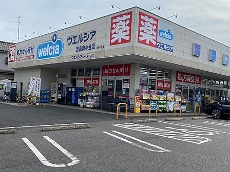 ウエルシア流山向小金店 620m