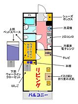 3階 / 1K / 19.97㎡