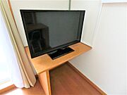 薄型テレビを完備です。