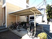 駐輪・バイク置き場です。