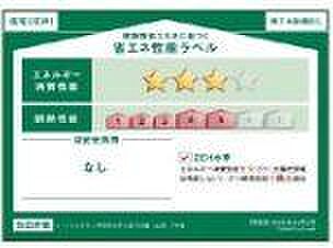 省エネ性能ラベルを拡大表示