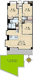 ライオンズガーデンヒルズ白山 3LDKの間取図画像
