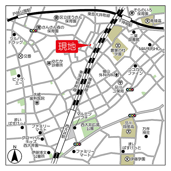 ＬＥＧＡＬＡＮＤ大井町ｗｅｓｔ 102｜東京都品川区豊町３丁目(賃貸マンション1LDK・1階・47.57㎡)の写真 その15