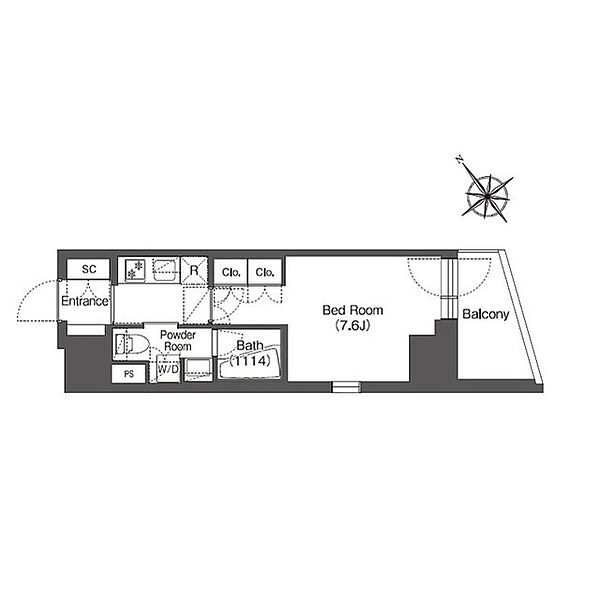 コンフォリア東大井I 0201｜東京都品川区東大井３丁目(賃貸マンション1K・2階・25.22㎡)の写真 その2