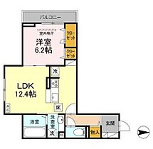 プルミエール新田 101 ｜ 東京都大田区矢口１丁目（賃貸アパート1LDK・1階・46.90㎡） その2