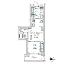 パークアクシス池上 102 ｜ 東京都大田区池上７丁目（賃貸マンション1LDK・1階・32.32㎡） その2