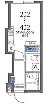 バークレーン中延 202 ｜ 東京都品川区中延１丁目（賃貸マンション1R・2階・18.40㎡） その2