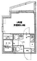 リーヴェルポート大森本町フィリア 201 ｜ 東京都大田区大森本町２丁目（賃貸アパート1K・2階・16.87㎡） その2