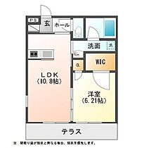 モンテシール  ｜ 福岡県行橋市行事３丁目（賃貸アパート1LDK・1階・40.02㎡） その2