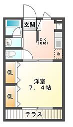 フォルトゥーナA 2階