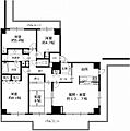 パークハウス猪名川壱番街B棟10階8.2万円