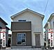 その他：●現地外観！●耐震等級３（一番上の等級）の設計！さらに住友ゴム工業の制震ダンパー『ミライエ』を標準設置！外壁はスーパーボード！厚さ、なんと37mmのALC（軽量気泡コンクリート）パネルです