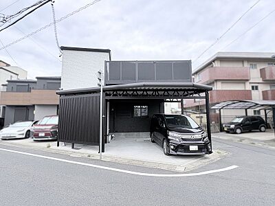 外観:2024年築の注文住宅です!JRと近鉄が利用可能、小学校徒歩約3分の好立地♪ 外観:2024年築の注文住宅です!JRと近鉄が利用可能、小学校徒歩約3分の好立地♪