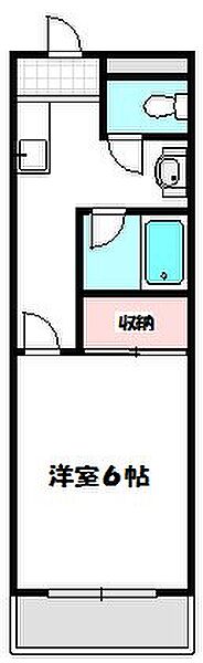 大阪府門真市向島町(賃貸マンション1K・1階・21.87㎡)の写真 その2