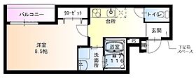 大阪府門真市本町（賃貸アパート1K・3階・30.23㎡） その2