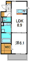 大阪府守口市橋波東之町１丁目（賃貸アパート1LDK・3階・40.37㎡） その2