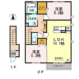 京阪本線 大和田駅 徒歩5分 2階/-