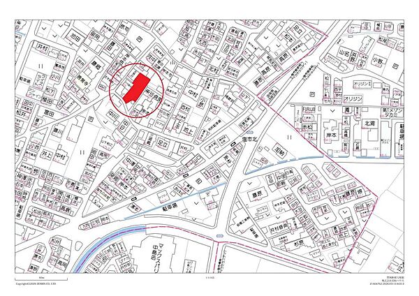 地図を拡大表示