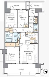 間取図画像 3LDK