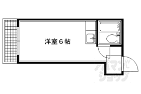 京都府京都市左京区田中大堰町（賃貸マンション1R・1階・15.00㎡） その2