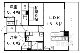 京都府京都市中京区西ノ京鹿垣町（賃貸マンション3LDK・4階・76.88㎡） その2