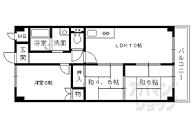 フローラルＯＫＤ 203 ｜ 京都府京都市中京区釜座通竹屋町下る亀屋町（賃貸マンション3LDK・2階・60.50㎡） その2