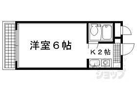 京都府京都市左京区高野西開町（賃貸マンション1K・2階・17.00㎡） その2