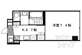 Ｍ＆Ｍ’ｓ（エムアンドエムズ） 403 ｜ 京都府京都市左京区岡崎西天王町（賃貸マンション1K・4階・25.32㎡） その2