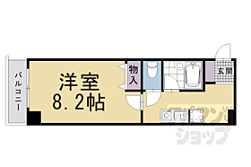 ベレヴュー東山 202 ｜ 京都府京都市東山区大和大路通四条下る3丁目博多町（賃貸マンション1K・2階・25.22㎡） その2