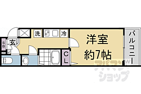 京都府京都市中京区壬生賀陽御所町（賃貸マンション1K・2階・25.05㎡） その2