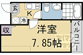 京都府京都市上京区寺之内通小川西入妙顕寺前町（賃貸マンション1K・3階・22.20㎡） その2