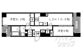 リーガル京都四条烏丸 601 ｜ 京都府京都市下京区綾小路通東洞院東入神明町（賃貸マンション2LDK・6階・61.96㎡） その2