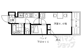 レオパレスプリオール東山III 302 ｜ 京都府京都市東山区福稲高原町（賃貸マンション1K・3階・19.87㎡） その2