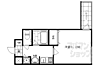 プレサンス京都四条河原町ネクステージ5階6.6万円