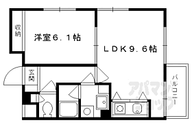 京都府京都市中京区大宮通蛸薬師下ル四坊大宮町（賃貸マンション1LDK・2階・40.28㎡） その2