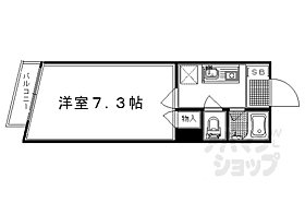 京都府京都市上京区京都市上京区仁和寺街道六軒町西入四番町（賃貸マンション1K・2階・22.00㎡） その2