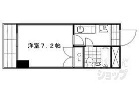 京都府京都市上京区納屋町（賃貸マンション1K・4階・20.43㎡） その2