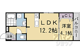 京都府京都市中京区岩上通三条下る下八文字町（賃貸マンション1LDK・2階・38.67㎡） その2