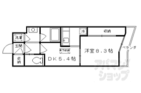 Ｇｒａｎｄ　Ｅ’ｔｅｒｎａ京都 1502 ｜ 京都府京都市下京区御影堂町（賃貸マンション1DK・5階・31.40㎡） その2